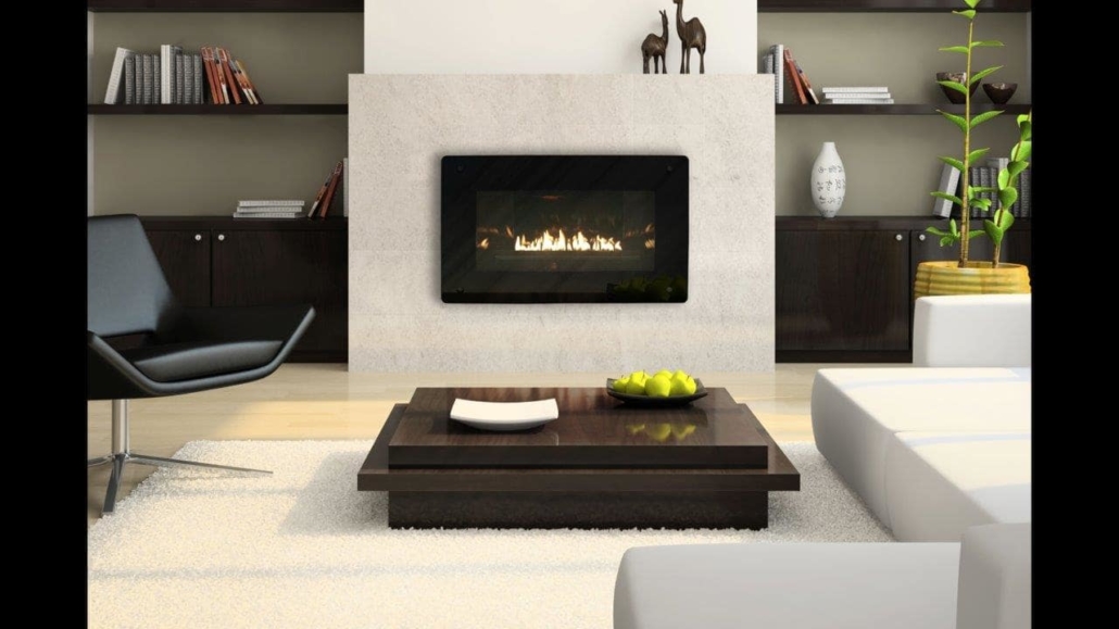 Fireplace stone installation